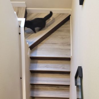 Unique Flooring - My pretty staircase. - Flooring Near Me - Vancouver, Washington Unique Flooring - My pretty staircase. - Flooring Near Me - Vancouver, Washington
