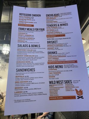 Menu photo 4 Cowboy Chicken Kissimmee, FL