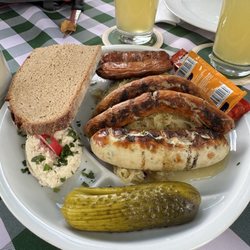 Alte Linde - Triple wurst plate