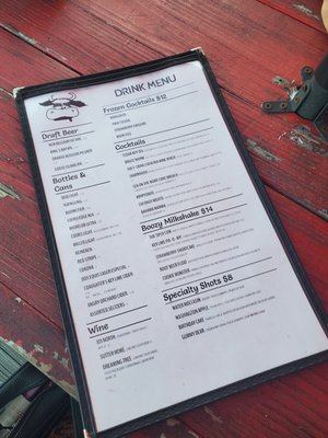 Menu photo 8 The Tipsy Cow Bar and Grill Cedar Key, FL