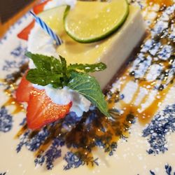 Victory Italian - Oak Park - Delicious Birthday Key Lime Pie