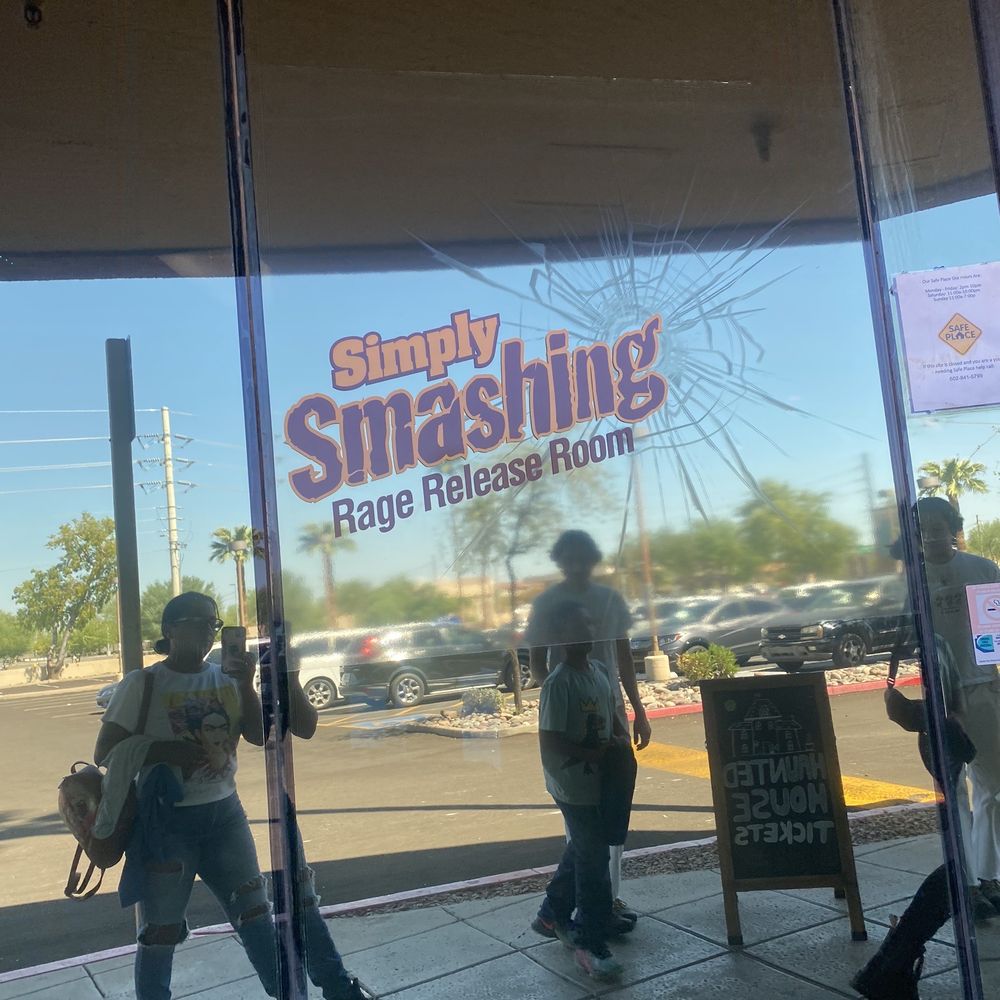 Simply Smashing Rage Release Room - Recreation Centers Near Me - Tempe, Arizona