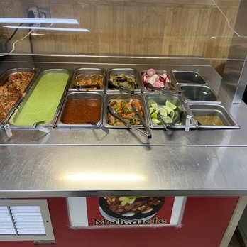 Taqueria Los Pericos #5 - Salsa Bar - Mexican Near Me - San Leandro, California