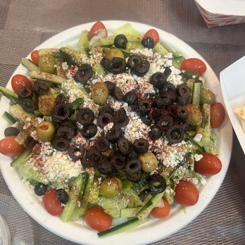 M Halal Mediterranean Food - generous fresh salad - Mediterranean Near Me - Fairfield, California M Halal Mediterranean Food - generous fresh salad - Mediterranean Near Me - Fairfield, California