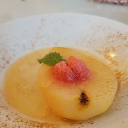 Albemarle Inn - Poached pear