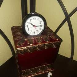 Shanghai Tea Spa - Clock showing the 15 minutes short that my "1 hour session" was...