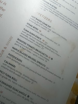 Menu photo 7 Moxies Boston, MA