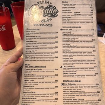 Chicano Street Kitchen - Menu - Breakfast & Brunch Near Me - Jacksonville, North Carolina