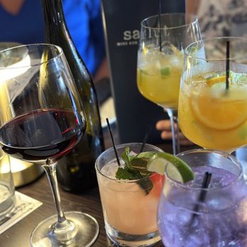 Salut Wine and Cocktail Lounge - Wine, sangria, Indigo....so many choices - Cocktail Bars Near Me - Topeka, Kansas Salut Wine and Cocktail Lounge - Wine, sangria, Indigo....so many choices - Cocktail Bars Near Me - Topeka, Kansas
