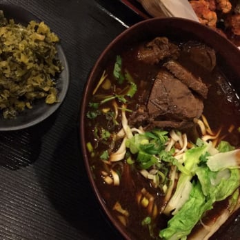 Why Thirsty - Spicy beef noodle soup. Definitely one of the best I've ever tried. - Taiwanese Near Me - San Gabriel, California