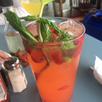 High Hat Cafe - Strawberry mint lemonade - Southern Near Me - New Orleans, Louisiana High Hat Cafe - Strawberry mint lemonade - Southern Near Me - New Orleans, Louisiana