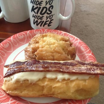 Gurnee Donuts - Old fashioned donut and a Maple Bacon long john - Donuts Near Me - Gurnee, Illinois Gurnee Donuts - Old fashioned donut and a Maple Bacon long john - Donuts Near Me - Gurnee, Illinois