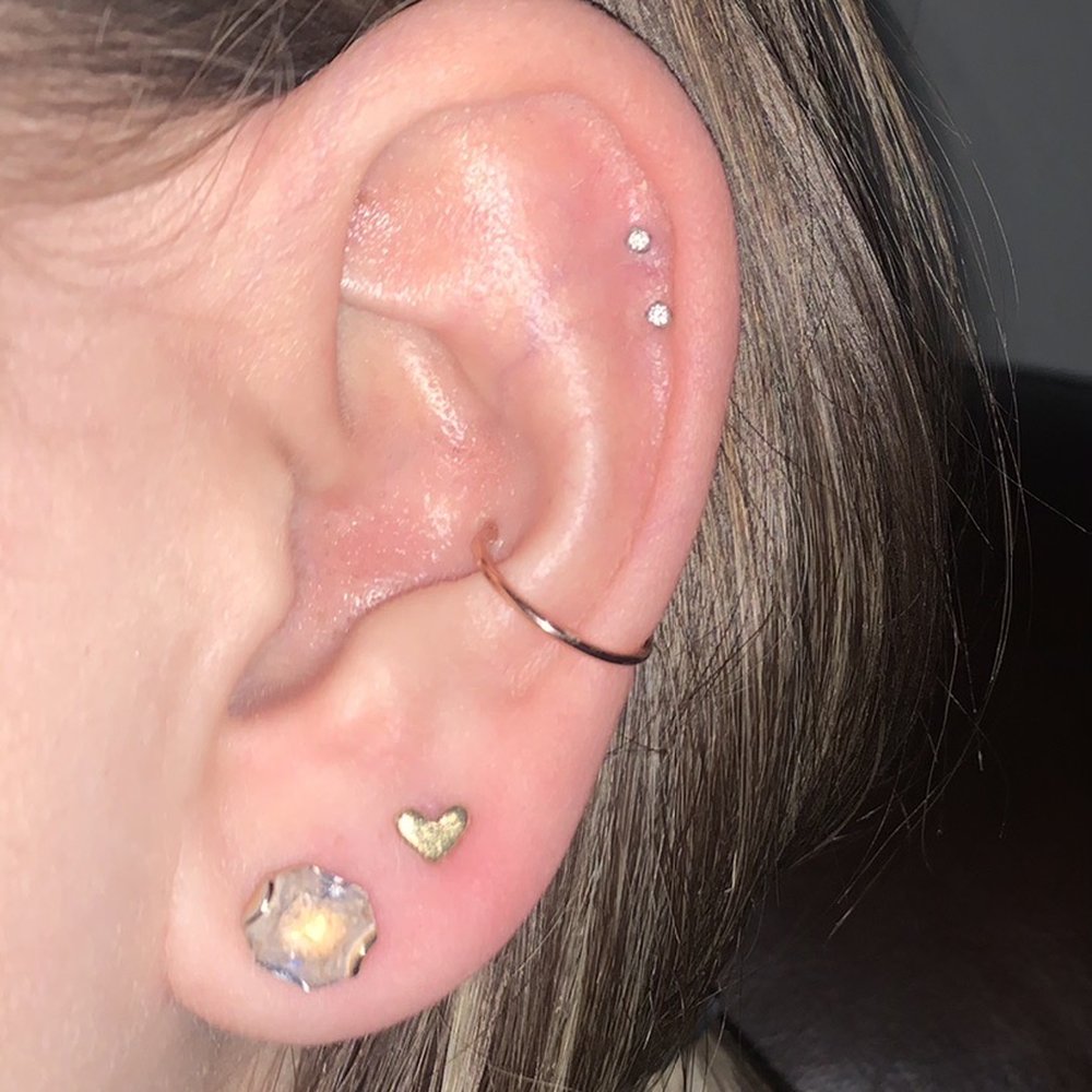 Conch piercing Conch piercing