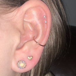 Conch piercing Conch piercing