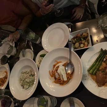 Roma - Veal, bucatini, Ricotta Cheese Filled Ravioli Pasta and mixed vegetables as a side - Italian Near Me - Houston, Texas Roma - Veal, bucatini, Ricotta Cheese Filled Ravioli Pasta and mixed vegetables as a side - Italian Near Me - Houston, Texas