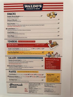Menu photo 6 Waldo's Chicken & Beer Camp Springs, MD