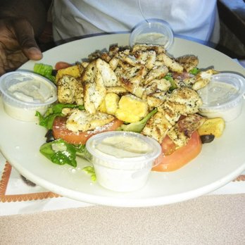 Dimaggio's Pizza III - Cesar salad extra chicken - Pizza Near Me - Shenandoah, Pennsylvania Dimaggio's Pizza III - Cesar salad extra chicken - Pizza Near Me - Shenandoah, Pennsylvania