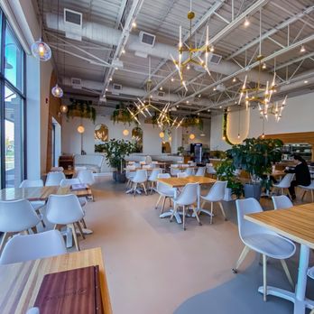 Bunsik Nara Plus - Inside, interior, indoor seating, ambiance, vibes - Korean Near Me - Little Ferry, New Jersey