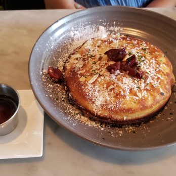 Bistro du Midi - Ricotta pancakes - French Near Me - Boston, Massachusetts