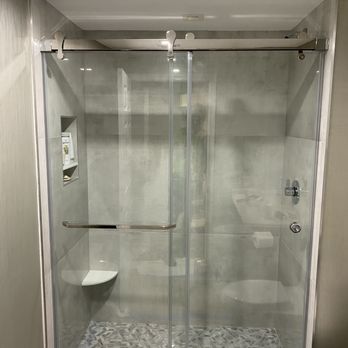 All Discount Glass & Mirrors - Frameless bypass slider - Windows Installation Near Me - Boynton Beach, Florida All Discount Glass & Mirrors - Frameless bypass slider - Windows Installation Near Me - Boynton Beach, Florida