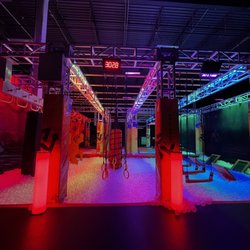Urban Air Trampoline and Adventure Park - Timers to see how quickly you can complete the course