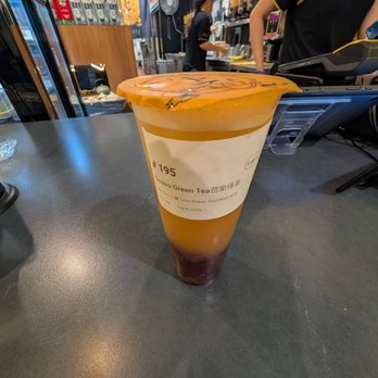 Shang Yu Lin - Guava Green Tea + red bean - Bubble Tea Near Me - Cupertino, California Shang Yu Lin - Guava Green Tea + red bean - Bubble Tea Near Me - Cupertino, California