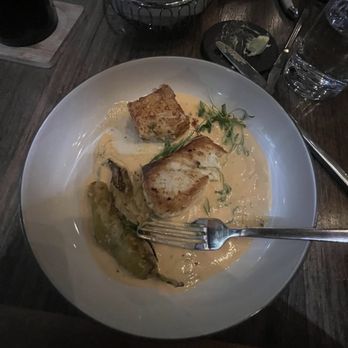 Perle Restaurant - Halibut - New American Near Me - Pasadena, California Perle Restaurant - Halibut - New American Near Me - Pasadena, California