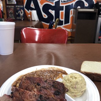 All Star Bar B Q - Ribs and Sliced Beef Plate - Barbeque Near Me - Rusk, Texas