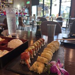 Philly Roll and Tempural Roll Philly Roll and Tempural Roll