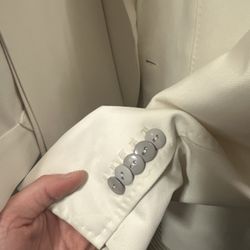 Buttons i've received the suit back with