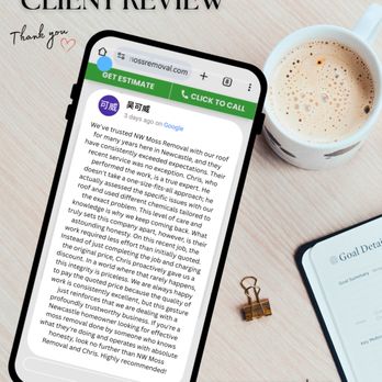 NW Moss Removal - Client Review - Roofing Near Me