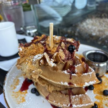 Pacific Social - Chicken and Waffles - New American Near Me - San Diego, California Pacific Social - Chicken and Waffles - New American Near Me - San Diego, California