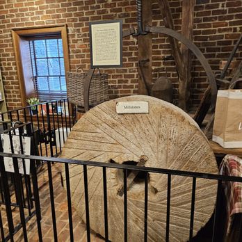 Michie Tavern - Millstone inside the mill gift shop - Landmarks & Historical Buildings Near Me - Charlottesville, Virginia Michie Tavern - Millstone inside the mill gift shop - Landmarks & Historical Buildings Near Me - Charlottesville, Virginia