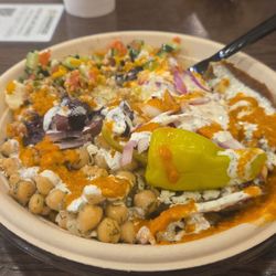 Garbanzo Mediterranean Fresh - Bowl with whatever I wanted