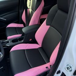 Chuck's Tops & Trim - 2025 Toyota corolla cross in Blossom with Black centers
