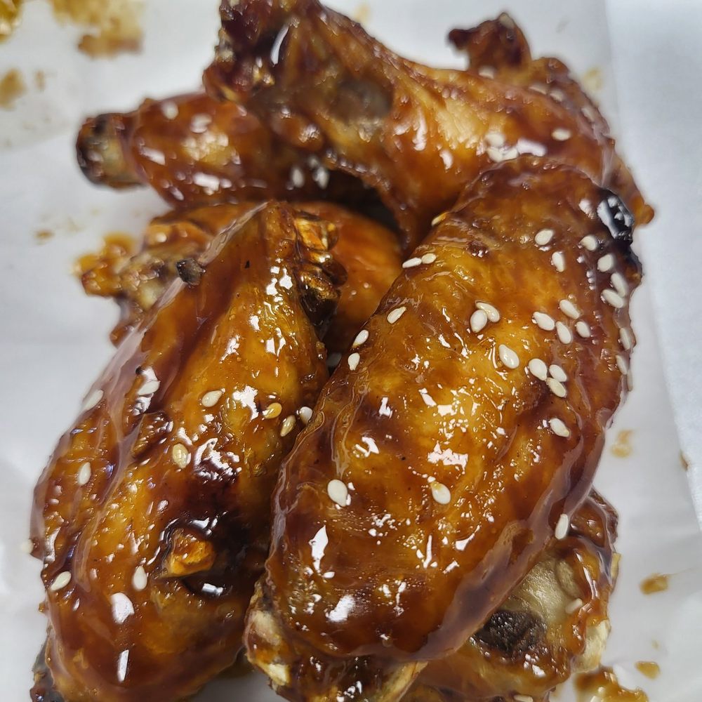 Rice&Roll Asian Kitchen - Soy Garlic glazed wings - Vietnamese Near Me - Houston, Texas Rice&Roll Asian Kitchen - Soy Garlic glazed wings - Vietnamese Near Me - Houston, Texas