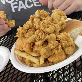 Fisherman's Catch Restaurant - Wells - fried whole belly clams and scallops- these were melt in your mouth - Seafood Near Me - Wells, Maine Fisherman's Catch Restaurant - Wells - fried whole belly clams and scallops- these were melt in your mouth - Seafood Near Me - Wells, Maine