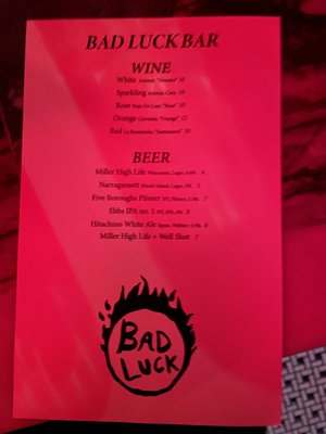 Bad Luck Bar by null