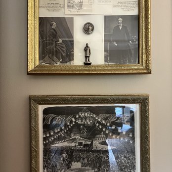 The McCall House - Historic photos commemorating President Rutherford B. Hayes (he stayed in our room with his family). - Hotels Near Me - Ashland, Oregon The McCall House - Historic photos commemorating President Rutherford B. Hayes (he stayed in our room with his family). - Hotels Near Me - Ashland, Oregon