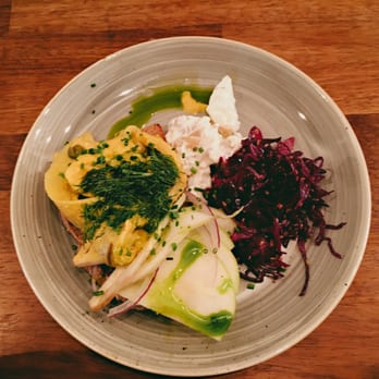 Baltzersen's - Curried herring open sandwich. - Coffee & Tea Near Me - Harrogate, NYK