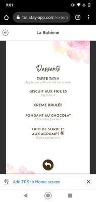 Menu photo 2 La Bohème Cancún, ROO