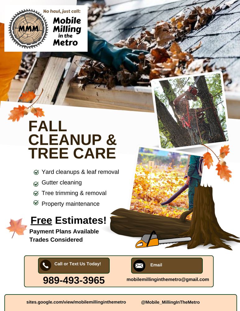 Mobile Milling in the Metro - tree service in Detroit, MI