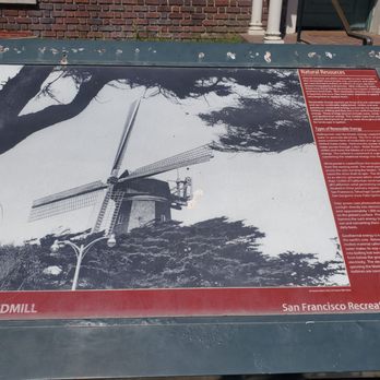 Golden Gate Park Windmills - Murphy windmill info board - Landmarks & Historical Buildings Near Me - San Francisco, California Golden Gate Park Windmills - Murphy windmill info board - Landmarks & Historical Buildings Near Me - San Francisco, California