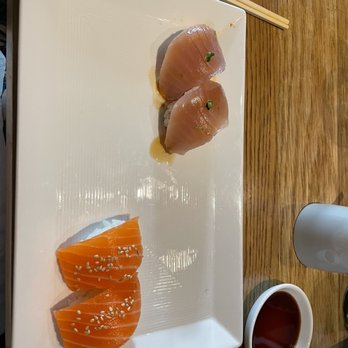 SUGARFISH | Manhattan Beach - Albacore Sushi (2-Pc), Salmon Sushi (2-Pc) - Sushi Bars Near Me - Manhattan Beach, California SUGARFISH | Manhattan Beach - Albacore Sushi (2-Pc), Salmon Sushi (2-Pc) - Sushi Bars Near Me - Manhattan Beach, California