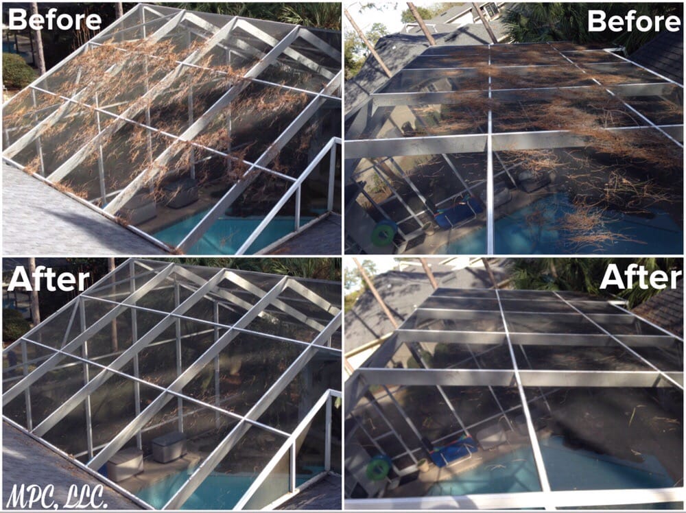 Slide of Mandrell's Pressure Cleaning