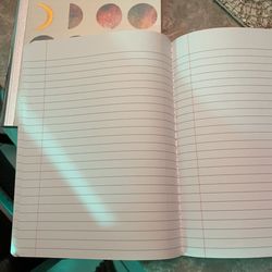 Nice wide lines journal on Sale