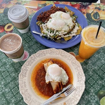 Abuelas Midtown - Chilaquiles, tamale, orange juice, cafe de olla, mocha - Coffee & Tea Near Me - Sacramento, California Abuelas Midtown - Chilaquiles, tamale, orange juice, cafe de olla, mocha - Coffee & Tea Near Me - Sacramento, California