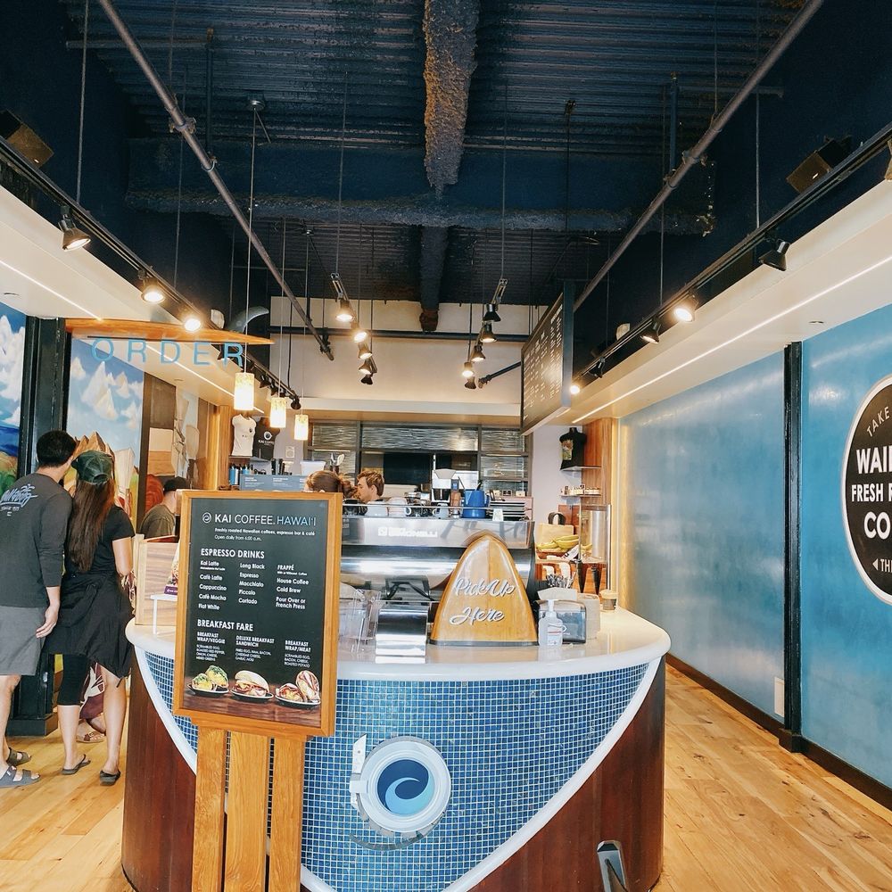 Kai Coffee - Interior - Creperies Near Me - Honolulu, Hawaii