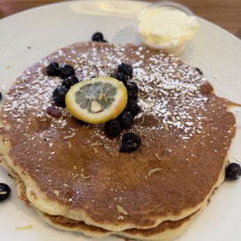 Broken Yolk Cafe - Lemon Ricotta Pancakes - Breakfast & Brunch Near Me - Irvine, California