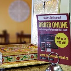 Mian's Restaurant - Order online at our website or Mian's Restaurant app